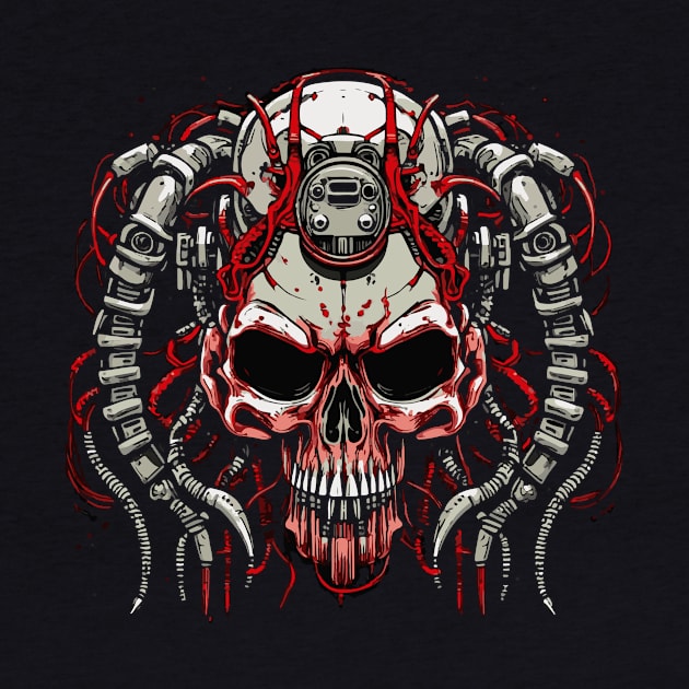 Alien skull color by manuvila